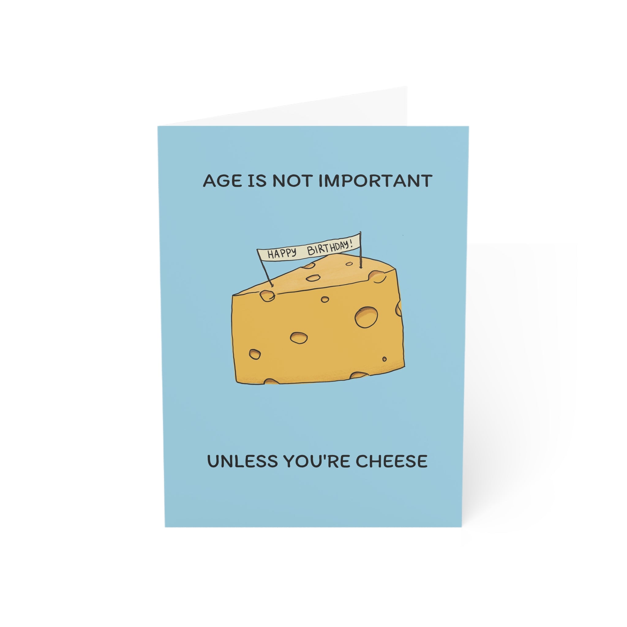 Cheese Birthday Card